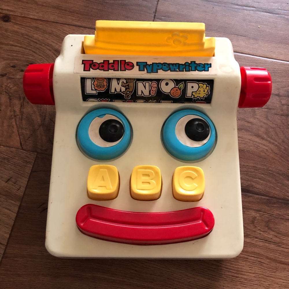 1979 toy typewriter